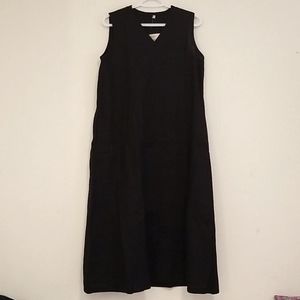 Muji Linen Sleeveless Dress